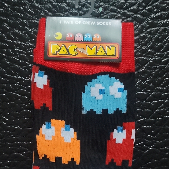 Colorful Pac-Man Ghost Socks - Picture 4 of 6